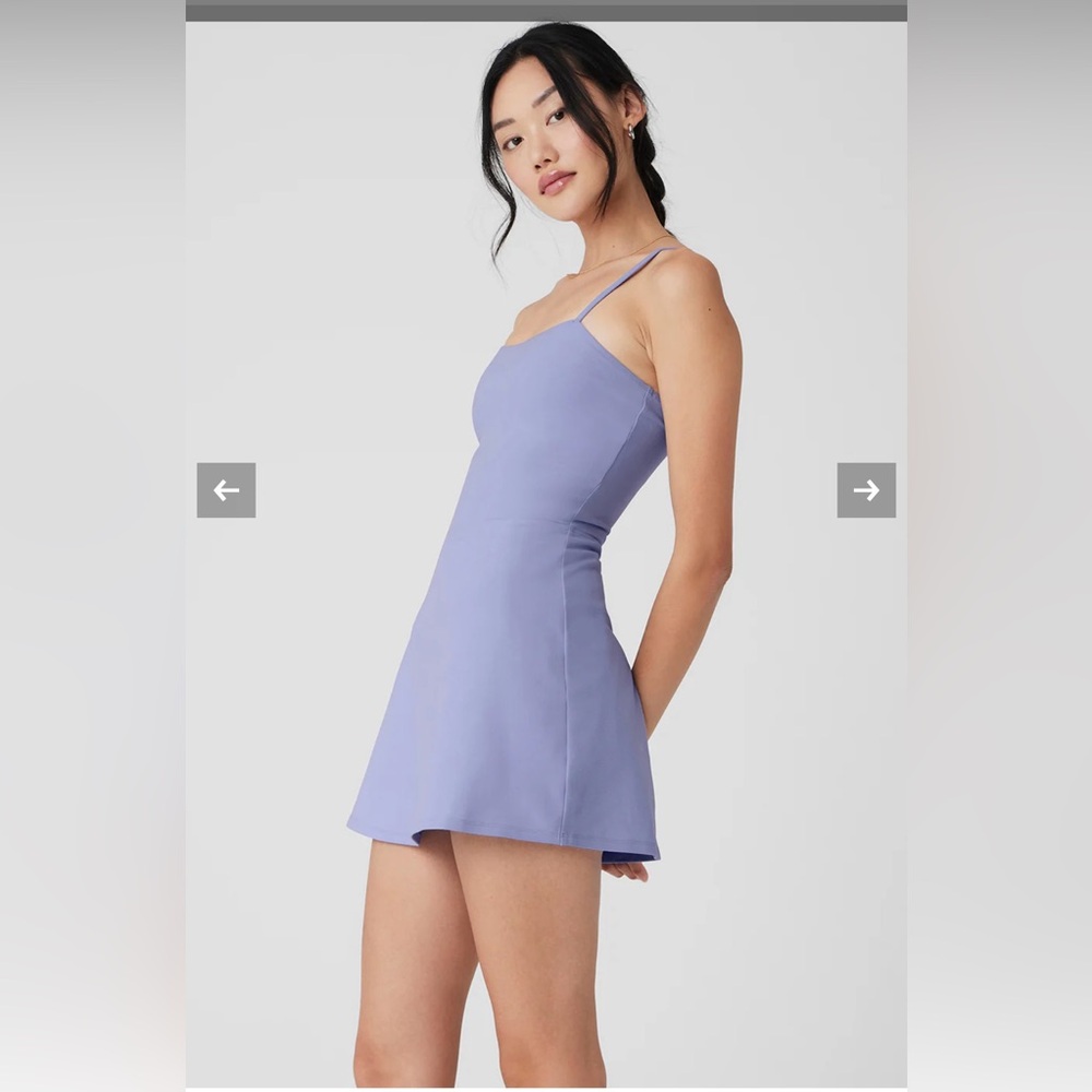 ALO Courtside tennis dress in Lilac